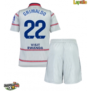 Atletico Madrid Alejandro Grimaldo #22 Kolmaspaita Lapsille 2026-27 Lyhythihainen (+ shortsit)